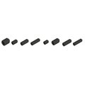 Micro 100 Set Screw - M4 X .7 X 6mm Cup Point Blk Alloy 40239